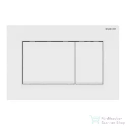   Geberit SIGMA 30 nyomólap, fényes fehér / matt fehér 115.883.11.1