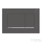 Geberit SIGMA 30 nyomólap, matt fekete / fényes króm 115.883.14.1