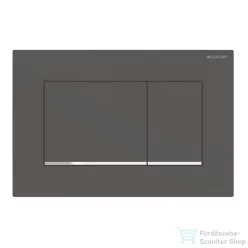   Geberit SIGMA 30 nyomólap, matt fekete / fényes króm 115.883.14.1