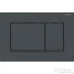   Geberit SIGMA 30 nyomólap, fényes fekete / matt fekete 115.883.DW.1