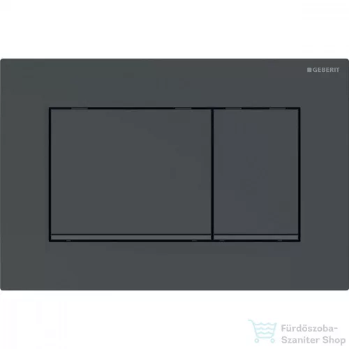 Geberit SIGMA 30 nyomólap, fényes fekete / matt fekete 115.883.DW.1