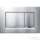 Geberit SIGMA 30 nyomólap, tisztítást könnyítő bevonattal, matt króm / fényes króm 115.883.JQ.1