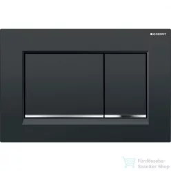   Geberit SIGMA 30 nyomólap, fényes fekete / fényes króm 115.883.KM.1