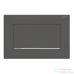   Geberit SIGMA 30 nyomólap, matt fekete / fényes króm 115.893.14.1
