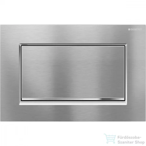 Geberit SIGMA 30 nyomólap, szálcsiszolt króm / fényes króm 115.893.KX.1