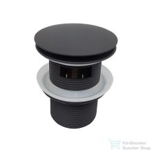 Kielle Click-clack lefolyó-garnitúra, matt fekete 11601044