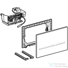 Geberit SIGMA 80 érintésmentes nyomólap, elektromos működtetéssel, 8cm-es tartályhoz, fényes fekete (üveg) 116.092.SG.6