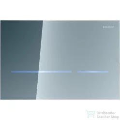   Geberit SIGMA 80 érintésmentes nyomólap, elektromos működtetéssel, 8cm-es tartályhoz, reflexiós, fényes tükröződő (üveg) 116.092.SM.6