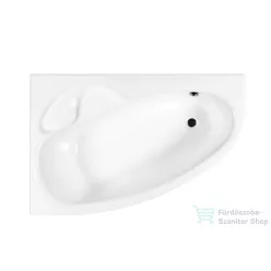 M-Acryl Daria 170x110 cm-es aszimmetrikus kád, balos 12005