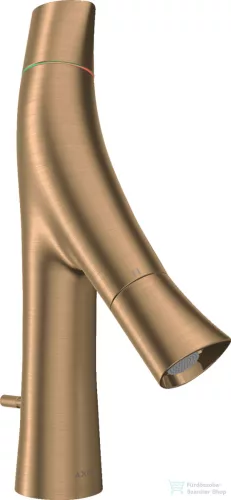 Hansgrohe AXOR STARCK ORGANIC 80 kétkaros mosdó csaptelep automata leeresztővel,szálcsiszolt bronz 12010140