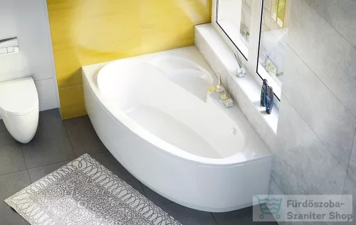 M-Acryl Daria 140x95 cm-es aszimmetrikus kád, balos 12011