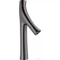   Hansgrohe AXOR STARCK Organic kétkaros mosdó csaptelep nem zárható leeresztővel,polírozott fekete króm 12012330