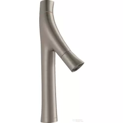   Hansgrohe AXOR STARCK Organic kétkaros mosdó csaptelep nem zárható leeresztővel,rozsdamentes acél hatású 12012800