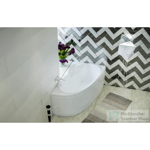 M-Acryl Liza 150x95 cm-es aszimmetrikus kád, jobbos 12012