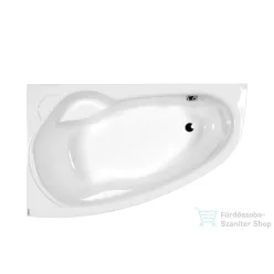 M-Acryl Liza 150x95 cm-es aszimmetrikus kád, balos 12013