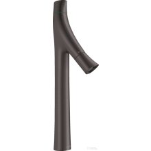   Hansgrohe AXOR Starck Organic 240 magasított mosdó csaptelep nem zárható leeresztővel,szálcsiszolt fekete króm 12013340