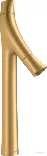 Hansgrohe AXOR Starck Organic 240 magasított mosdó csaptelep nem zárható leeresztővel,szálcsiszolt sárgaréz hatású 12013950