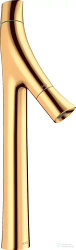Hansgrohe AXOR Starck Organic 240 magasított mosdó csaptelep nem zárható leeresztővel,polírozoztt arany hatású 12013990