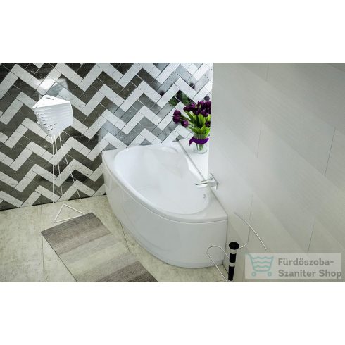 M-Acryl Liza 150x95 cm-es aszimmetrikus kád, balos 12013