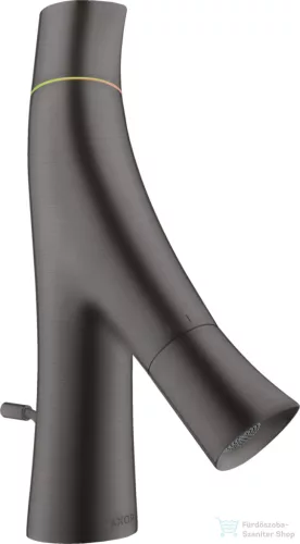 Hansgrohe AXOR STARCK ORGANIC 50 kétkaros mosdó csaptelep automata leeresztővel,szálcsiszolt fekete króm 12014340