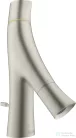 Hansgrohe AXOR STARCK ORGANIC 50 kétkaros mosdó csaptelep automata leeresztővel,rozsdamentes acél hatású 12014800