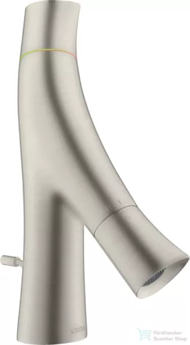 Hansgrohe AXOR STARCK ORGANIC 50 kétkaros mosdó csaptelep automata leeresztővel,rozsdamentes acél hatású 12014800