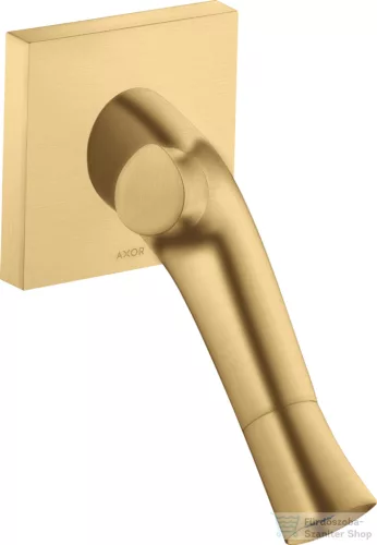 Hansgrohe AXOR Starck Organic falsík alatti kétkaros mosdó csaptelep 18,7 cm-es kifolyóval,szálcsiszolt arany hatású 12015250