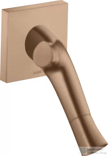 Hansgrohe AXOR Starck Organic falsík alatti kétkaros mosdó csaptelep 18,7 cm-es kifolyóval,szálcsiszolt vörös arany hatású 12015310