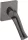 Hansgrohe AXOR Starck Organic falsík alatti kétkaros mosdó csaptelep 18,7 cm-es kifolyóval,szálcsiszolt fekete króm 12015340