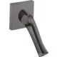 Hansgrohe AXOR Starck Organic falsík alatti kétkaros mosdó csaptelep 18,7 cm-es kifolyóval,szálcsiszolt fekete króm 12015340