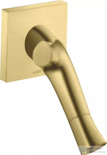 Hansgrohe AXOR Starck Organic falsík alatti kétkaros mosdó csaptelep 18,7 cm-es kifolyóval,szálcsiszolt sárgaréz hatású 12015950