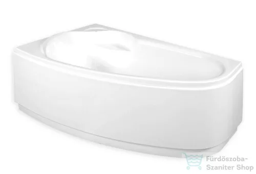 M-Acryl Liza 140x90 cm-es aszimmetrikus kád, balos 12015