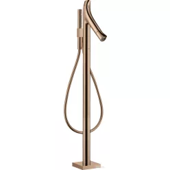   Hansgrohe AXOR Starck Organic termosztátos szabadon álló kádtöltő csaptelep,polírozott vörös arany hatású 12016300