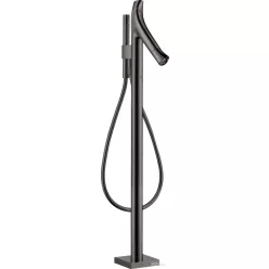   Hansgrohe AXOR Starck Organic termosztátos szabadon álló kádtöltő csaptelep,polírozott fekete króm 12016330