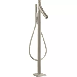   Hansgrohe AXOR Starck Organic termosztátos szabadon álló kádtöltő csaptelep,szálcsiszolt nikkel 12016820