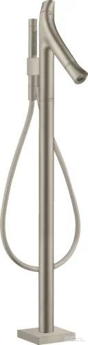 Hansgrohe AXOR Starck Organic termosztátos szabadon álló kádtöltő csaptelep,szálcsiszolt nikkel 12016820