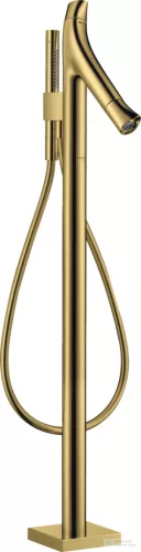 Hansgrohe AXOR Starck Organic termosztátos szabadon álló kádtöltő csaptelep,polírozott arany hatású 12016990