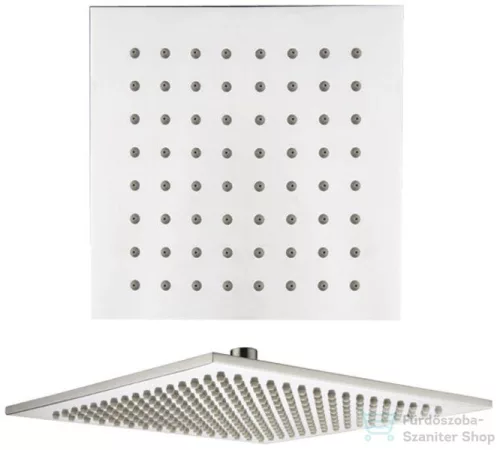 Sapho Zuhanyfej, szögletes, 25x25cm, króm 1203-05