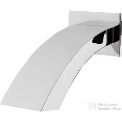   Sapho GINKO Falra szerelhető kádtöltő, 14cm, króm 1205-03