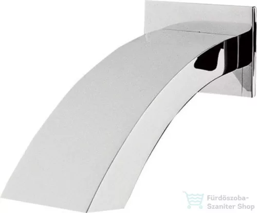 Sapho GINKO Falra szerelhető kádtöltő, 14cm, króm 1205-03