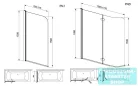 Radaway Eos PNJ 70 kádparaván balos 1205101-101L