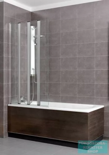 Radaway Eos PNW 86 cm-es 4 részes kádparaván 1205401-101