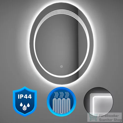 Leziter Ria 60 tükör led világítással 60x80 cm 1206-6080