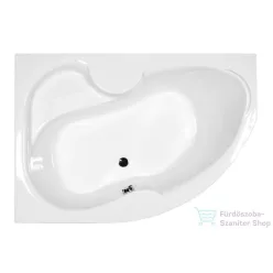 M-Acryl Azalia 160x105 cm-es aszimmetrikus kád, balos 12064