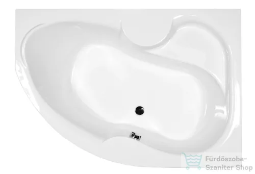 M-Acryl Azalia 170x105 cm-es aszimmetrikus kád, jobbos 12065