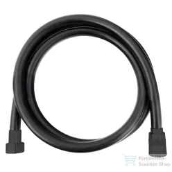 Sapho SOFTFLEX zuhany gégecső, 150cm, fekete (1208-17)