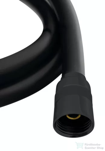 Sapho SOFTFLEX zuhany gégecső, 200 cm, fekete (1208-27)