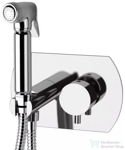 Sapho RHAPSODY falsík alatti csaptelep bidet zuhannyal, kerek, króm 1209-07