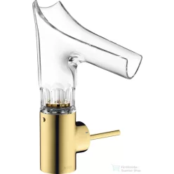   Hansgrohe AXOR Starck V mosdócsaptelep, íves vágással, Polished Gold Optic 12123990