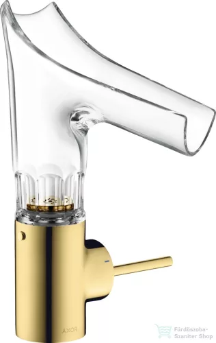 Hansgrohe AXOR Starck V mosdócsaptelep, íves vágással, Polished Gold Optic 12123990